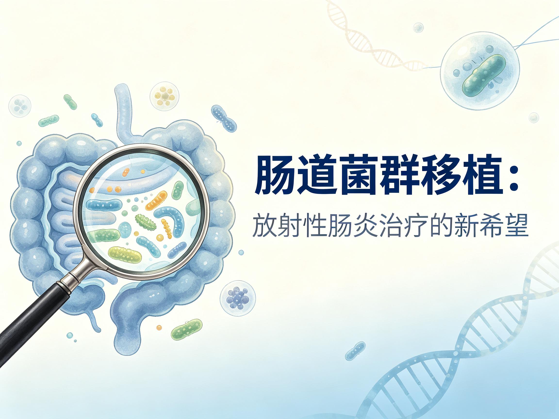 无锡市|第3期 肠道菌群移植：放射性肠炎治疗的新希望